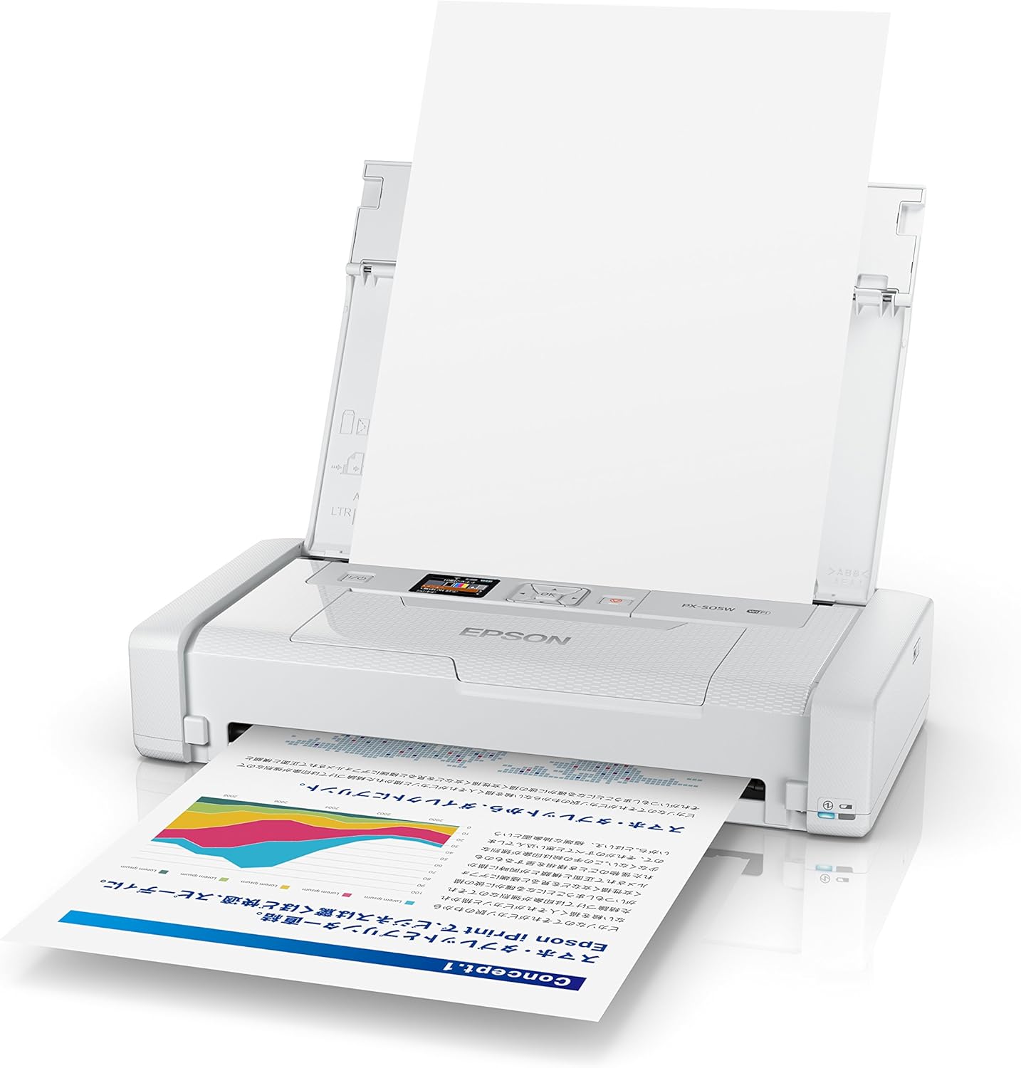 EPSON PX-S06B モバイルプリンター エプソン プリンター PX-S06B ブラック モバイル A4インクジェット