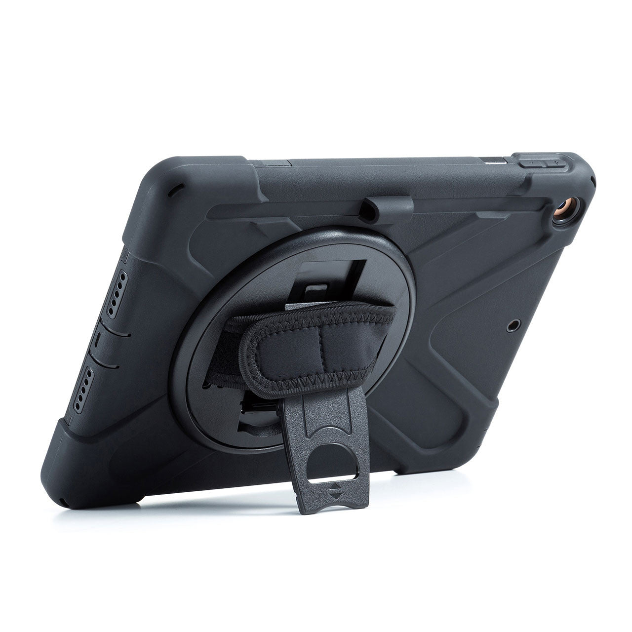前面保護フィルター付耐衝撃ケース　PDA-IPAD1620BK