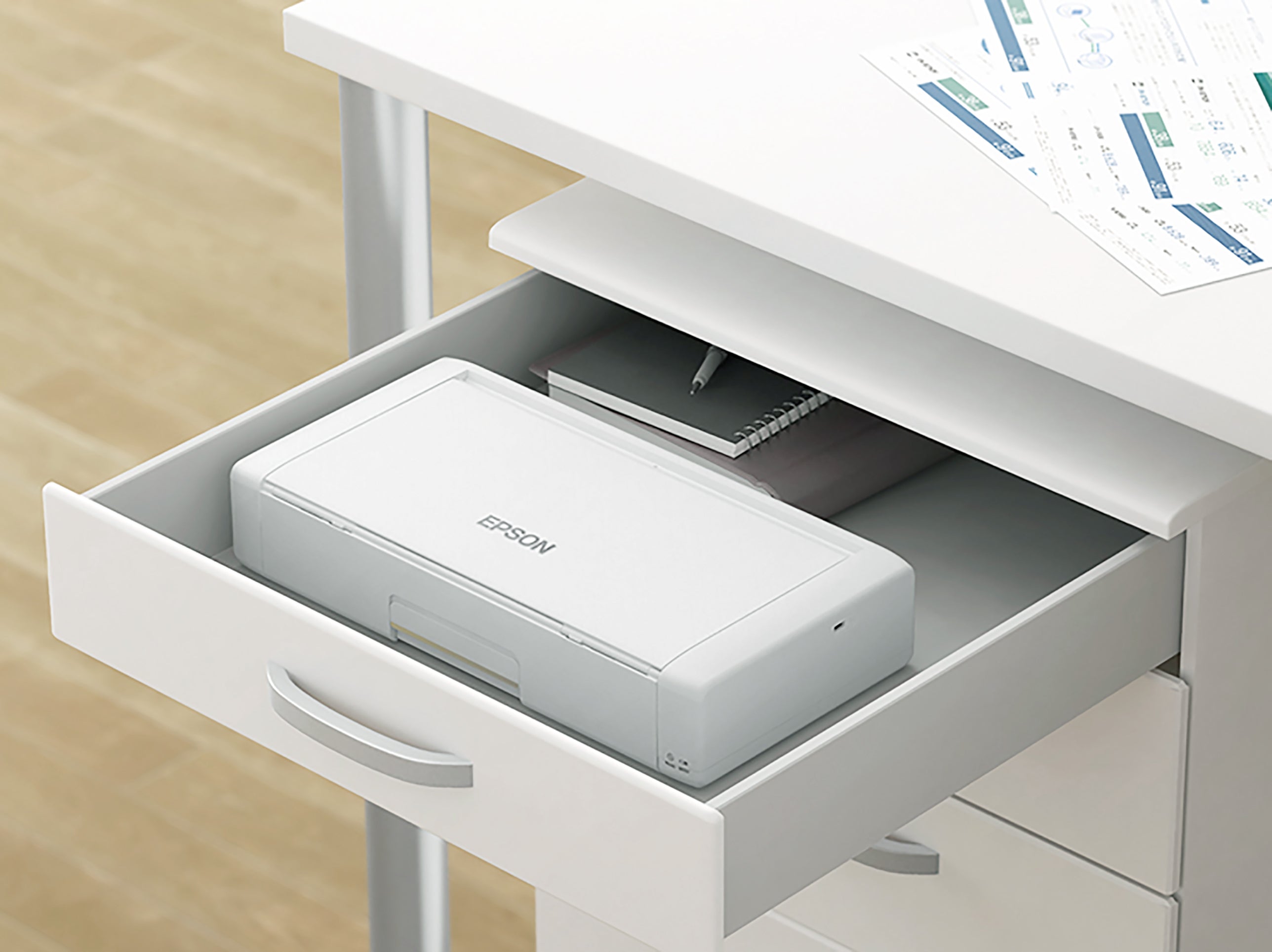 エプソン A4モバイルプリンター PX-S06B/W – CLOMO store